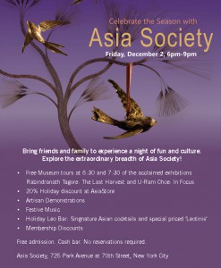 Asia Society Celebration Dec 2